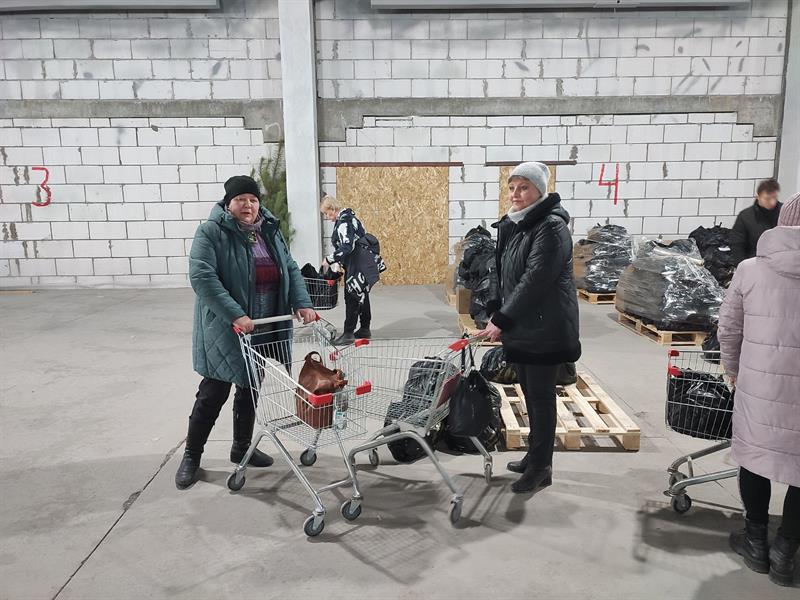 Гуманитарная помощь.
